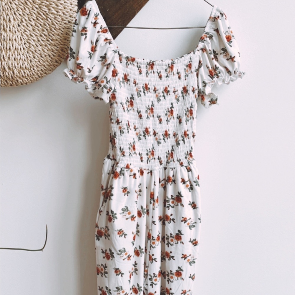 Floral jumpsuit